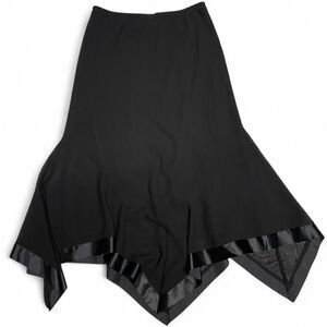 Y2K Whimsigoth Fairy Festival Asymmetrical Feminine Grunge Punk Maxi Skirt